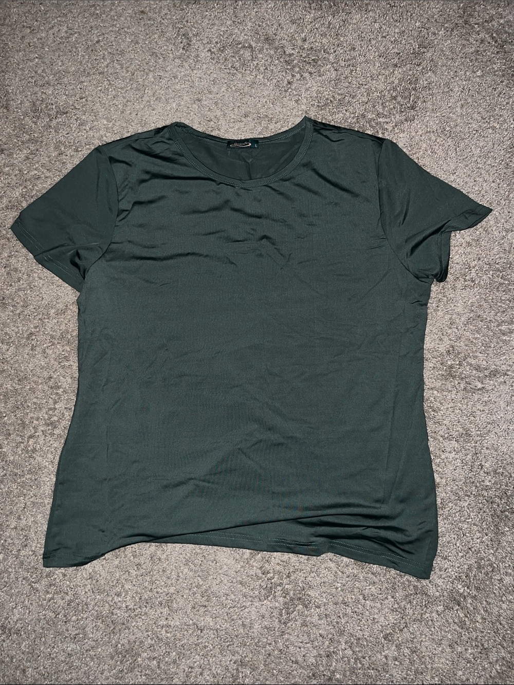 Ofeefan Classic Womens Crewneck Tee - Dark Green